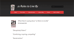 Desktop Screenshot of 21rules.com