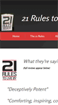 Mobile Screenshot of 21rules.com