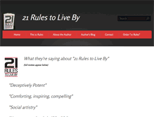 Tablet Screenshot of 21rules.com